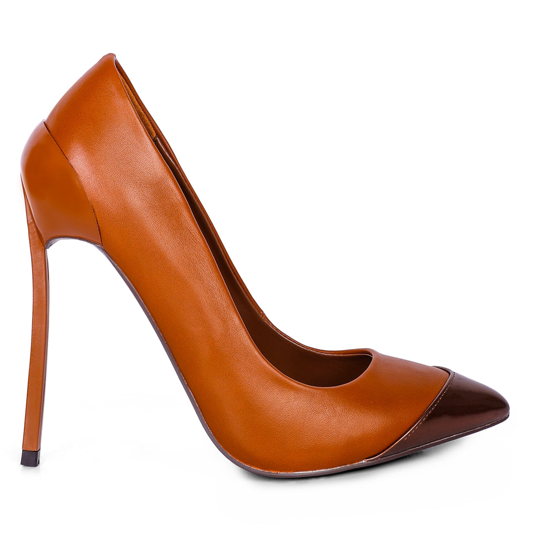 cidra silver dip stiletto sandals#color_tan