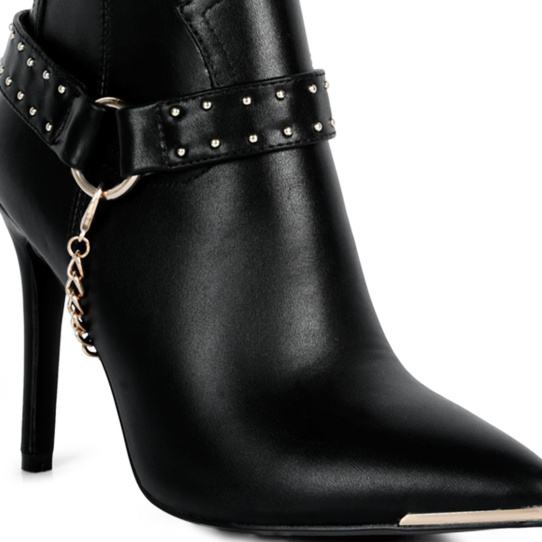 high heeled cult ankle boot#color_black