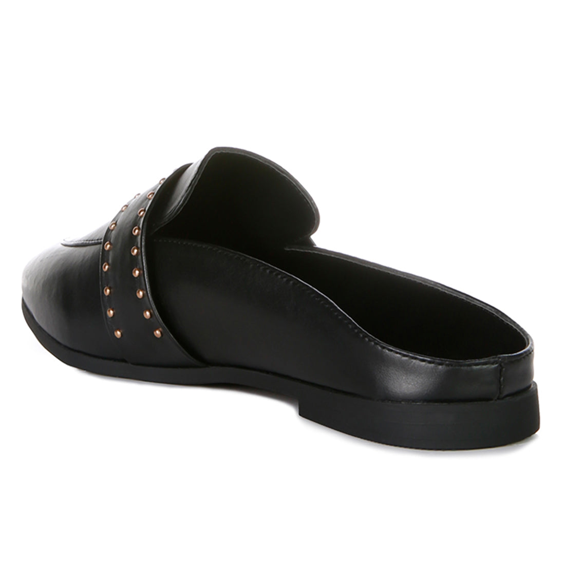 Walkout Studded Flat Mules#color_black