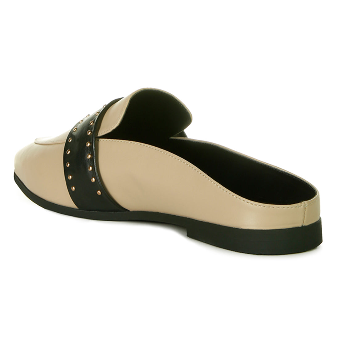 Walkout Studded Flat Mules#color_taupe