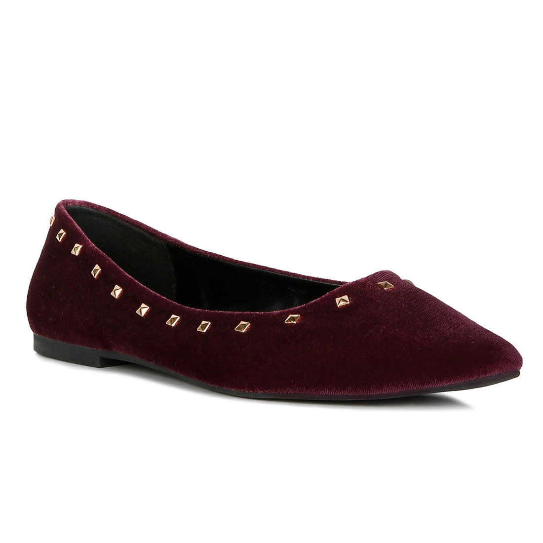 casual walking metallic loafers#color_purple