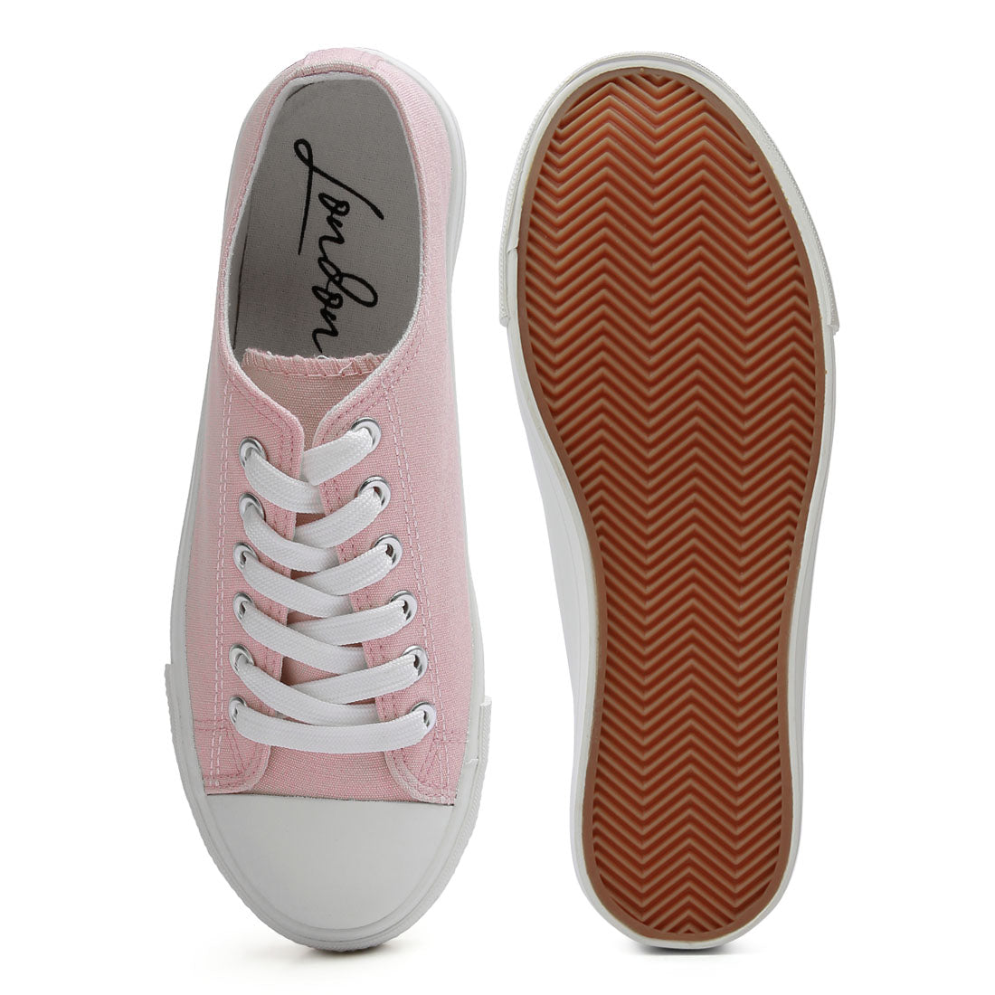 cloudwalk casual canvas dailywear sneakers#color_pink