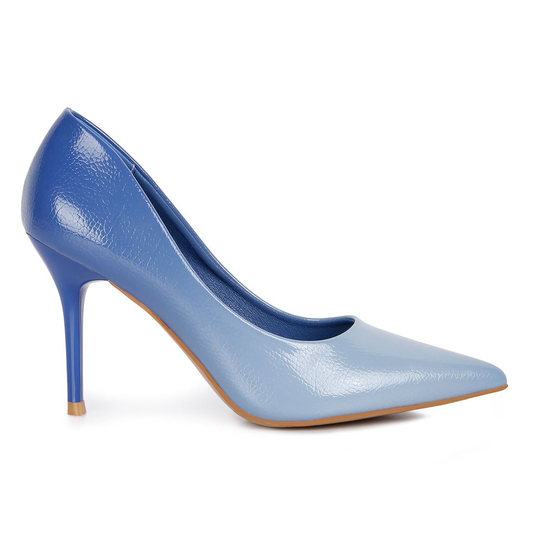 ombre mid heel pumps#color_blue
