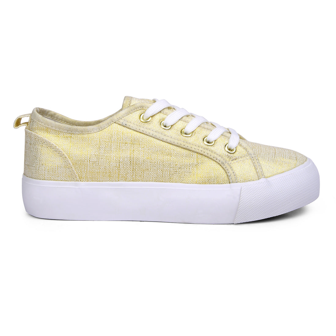 glam doll knitted sliver platform sneakers#color_gold