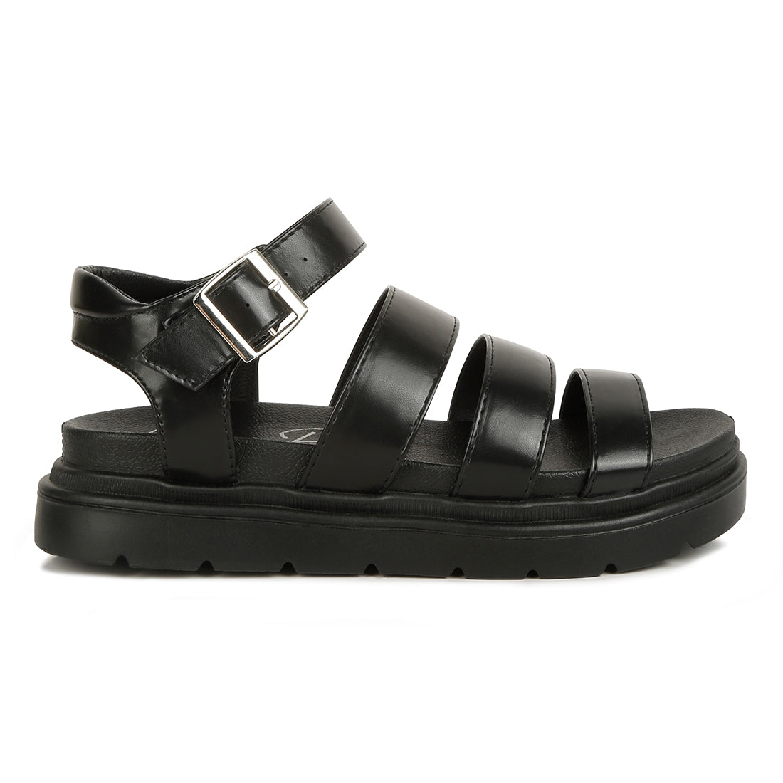buckle detail sandals#color_black
