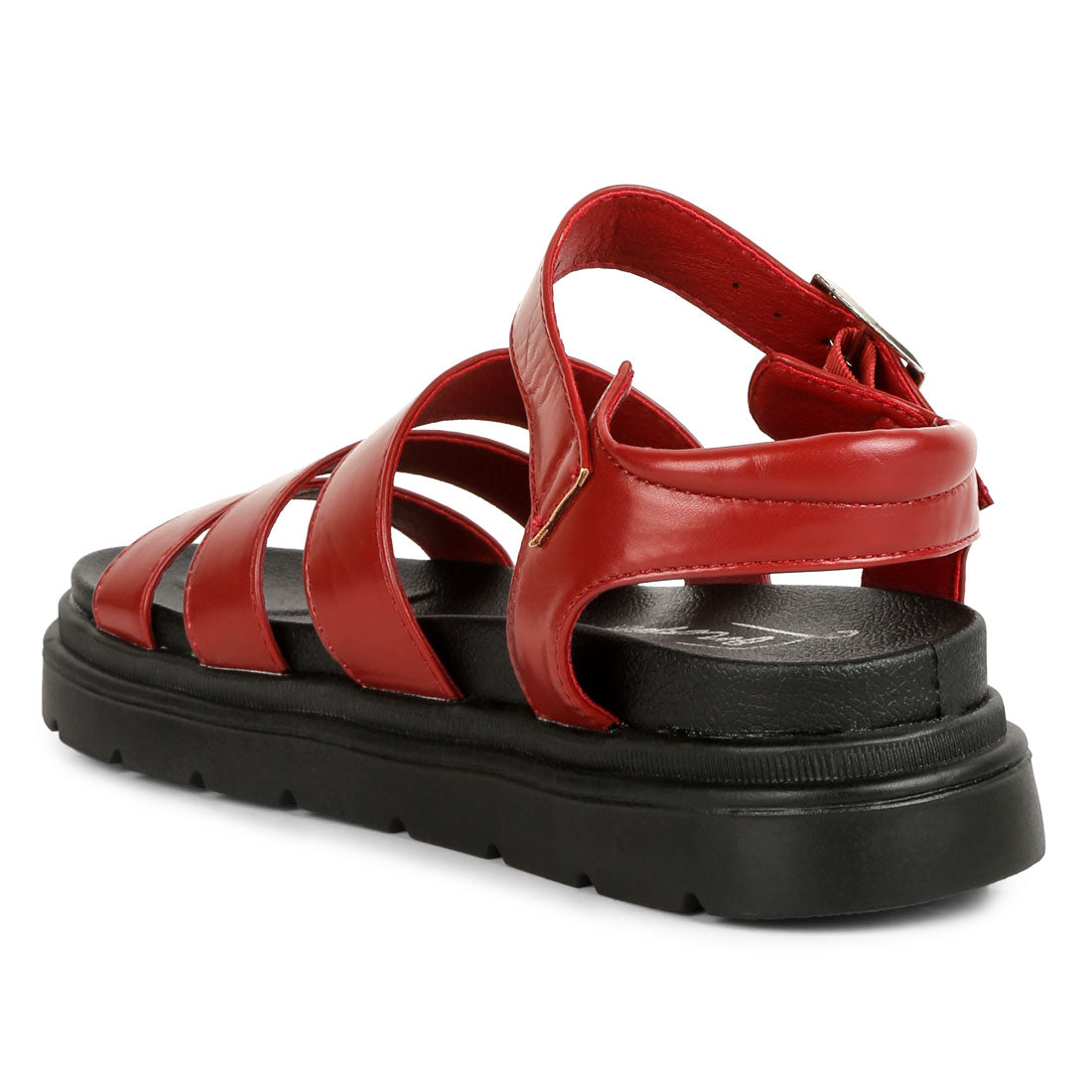 buckle detail sandals#color_burgundy