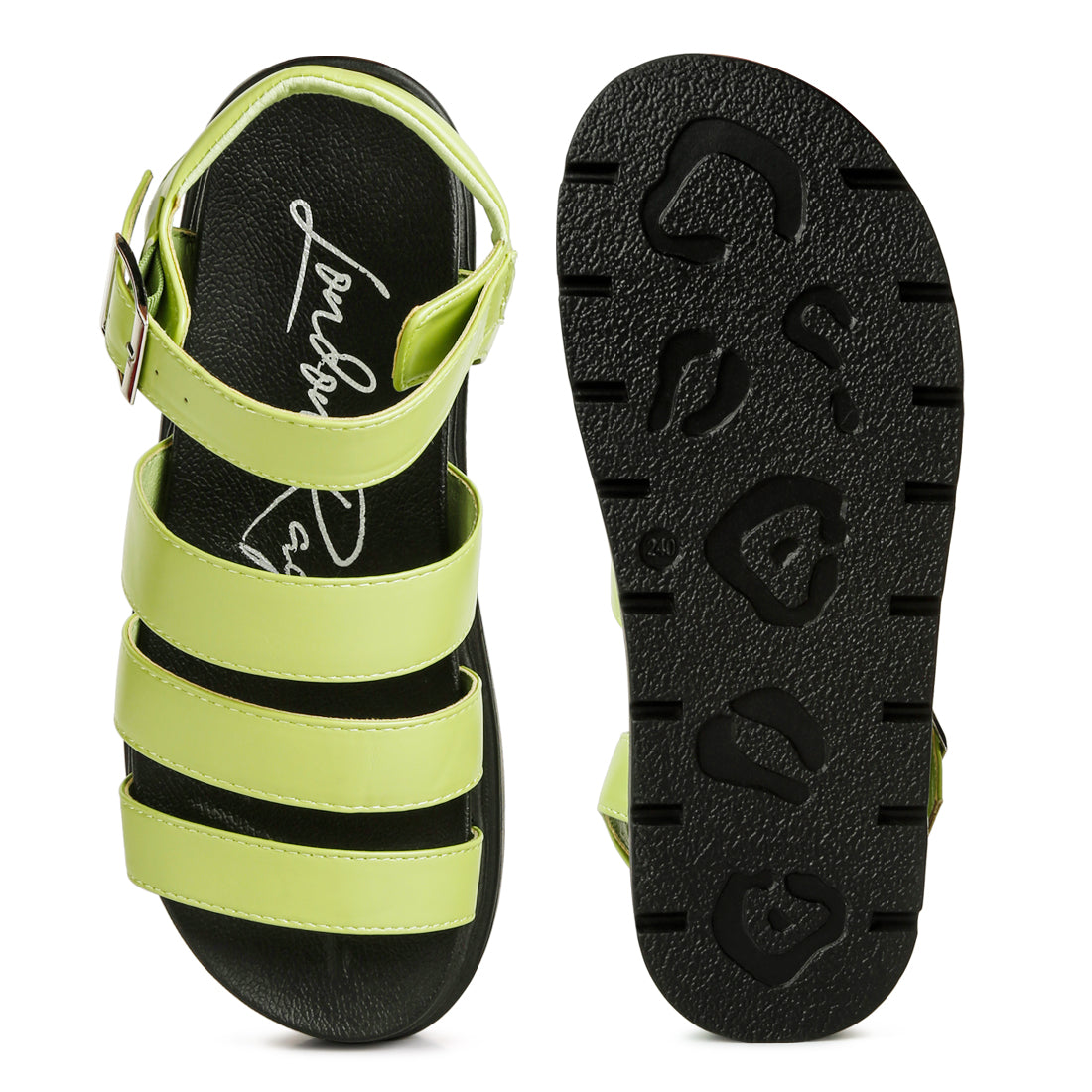 buckle detail sandals#color_green