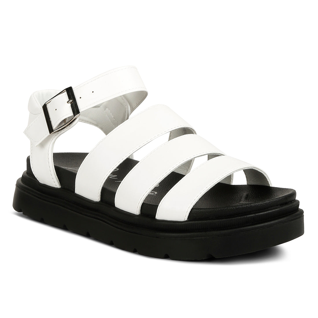 buckle detail sandals#color_white