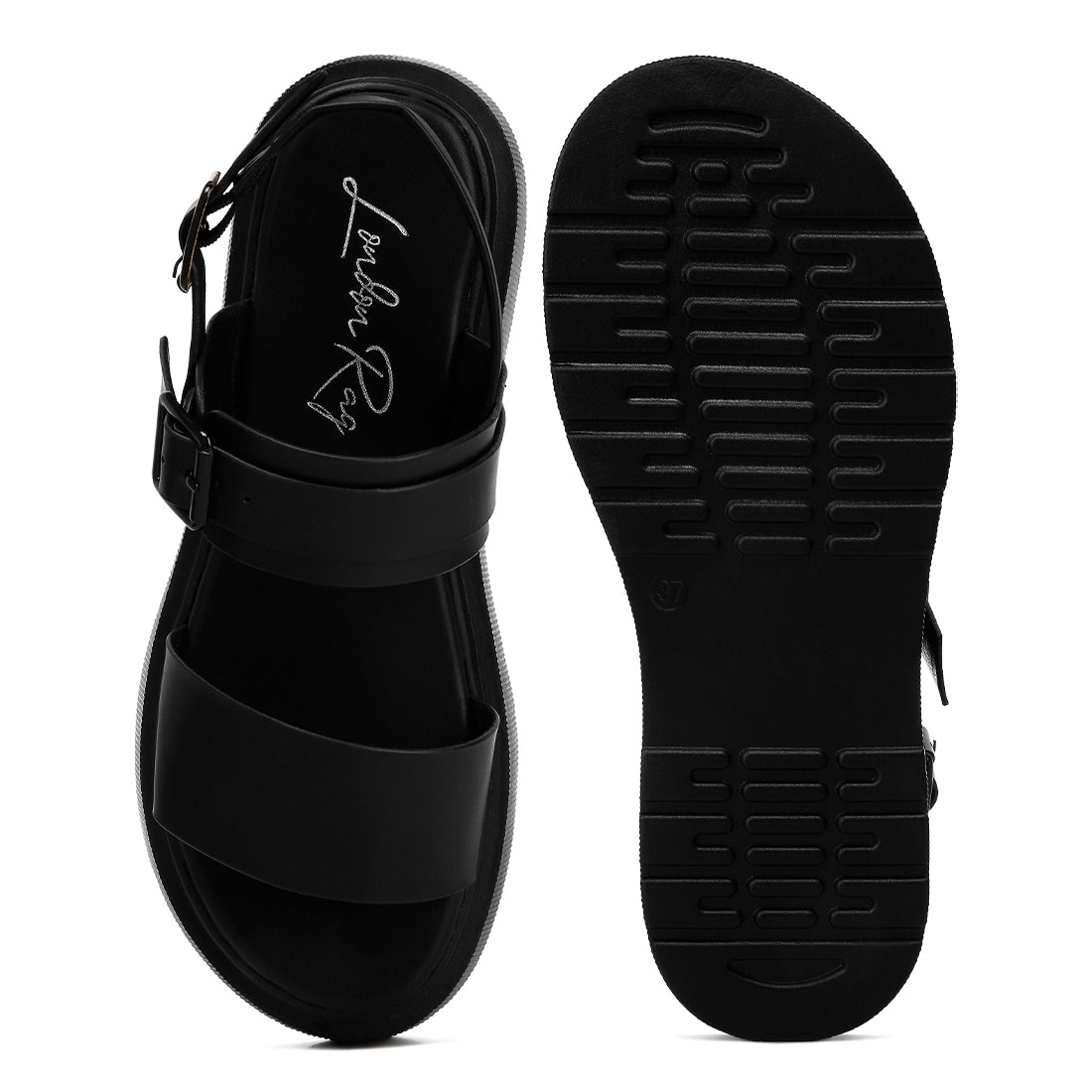 chunky sandals#color_black