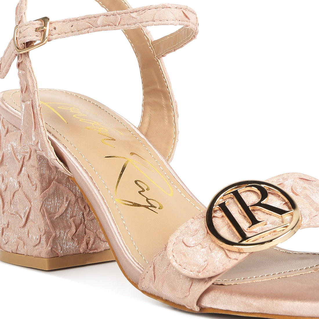 block heel pin buckle sandals#color_blush