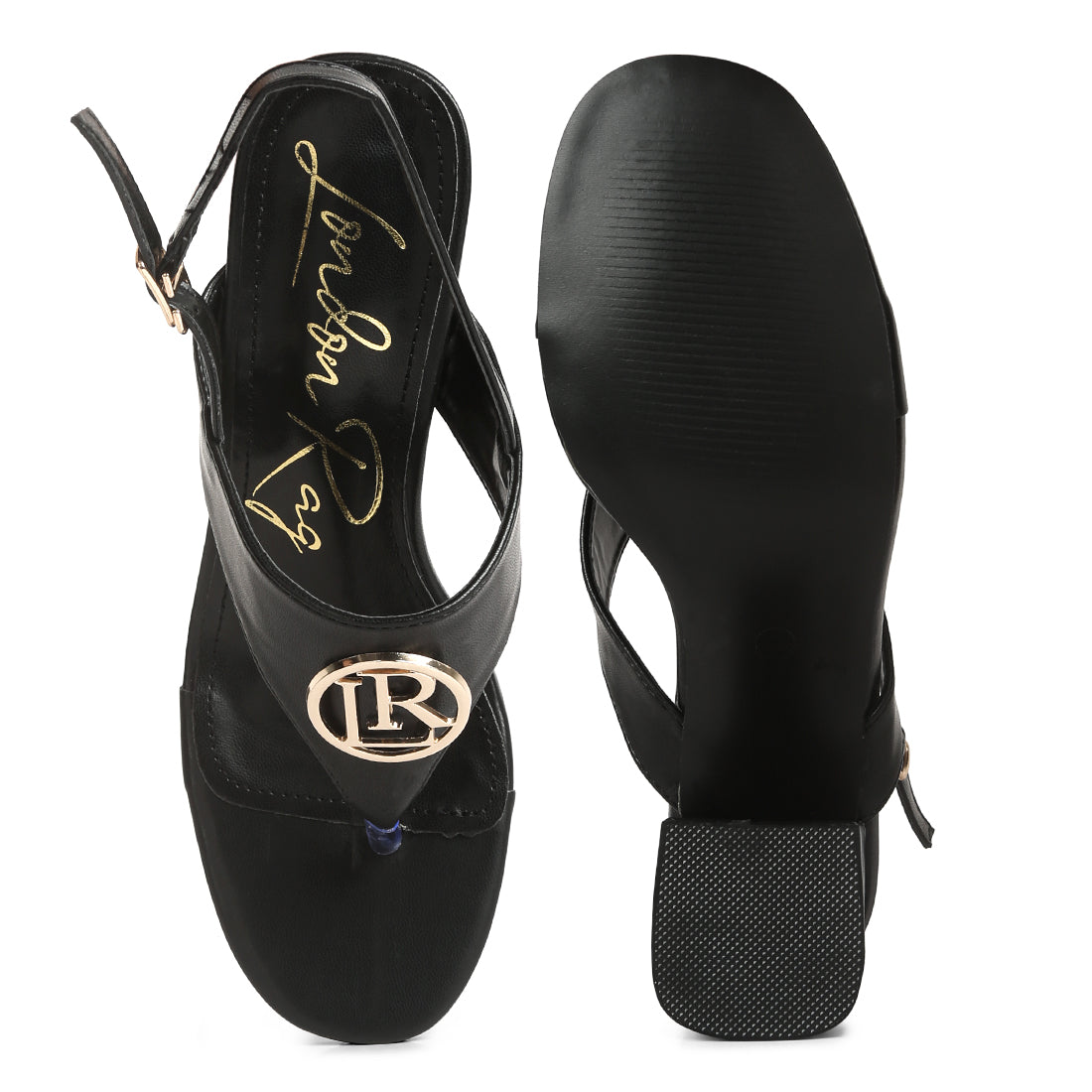 block heel thong sandals#color_black