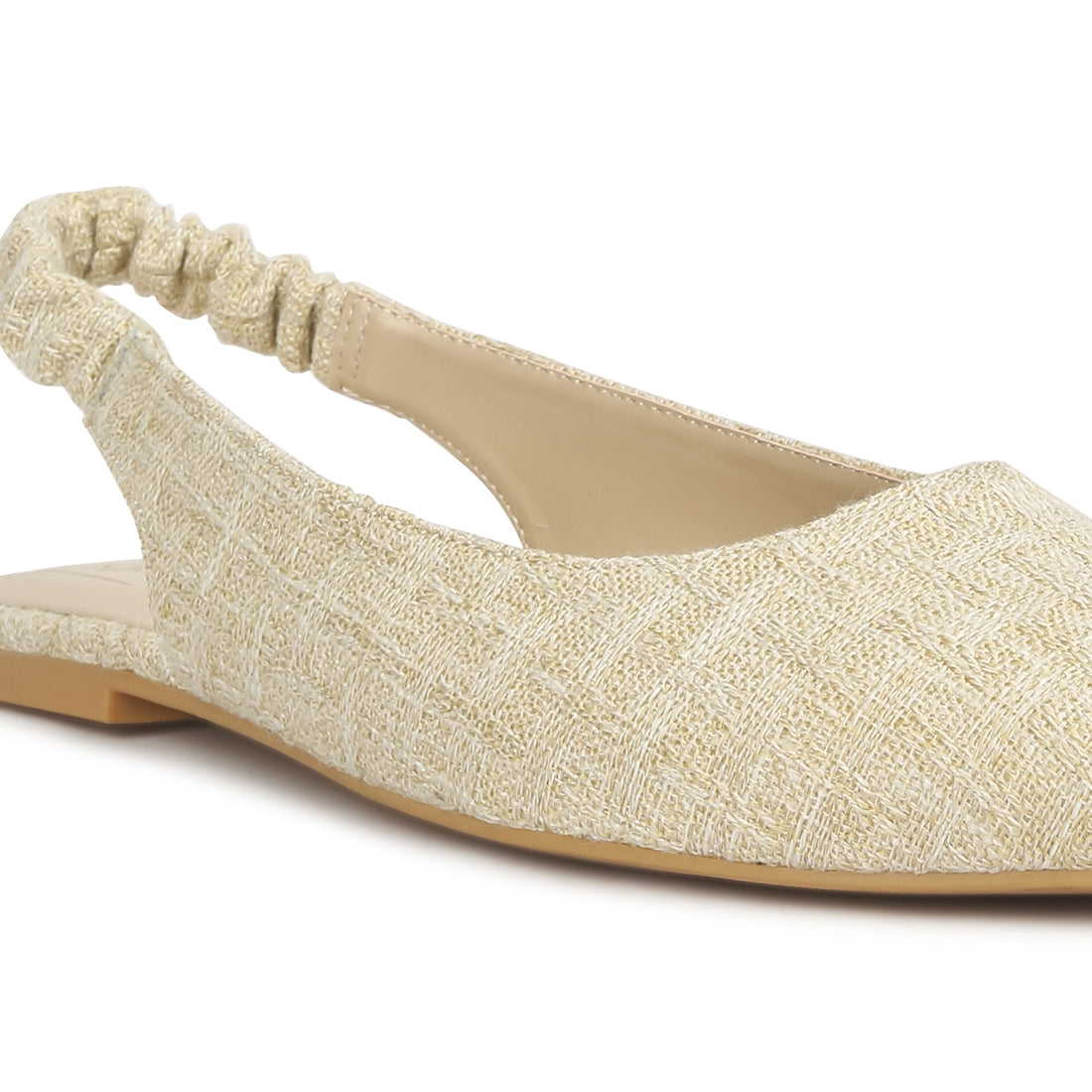 Slingback ballet flats#color_beige