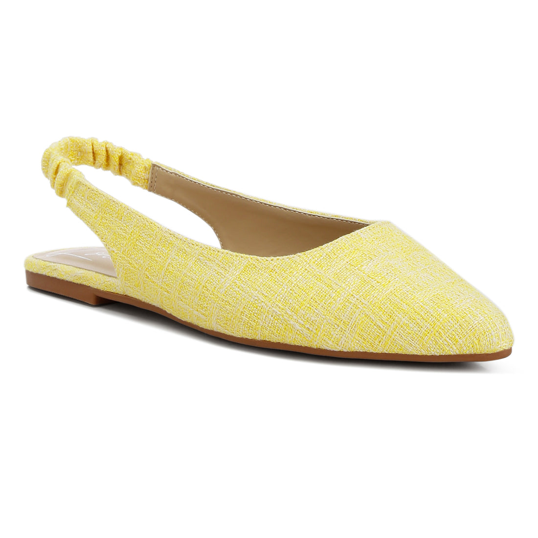 Slingback ballet flats#color_yellow