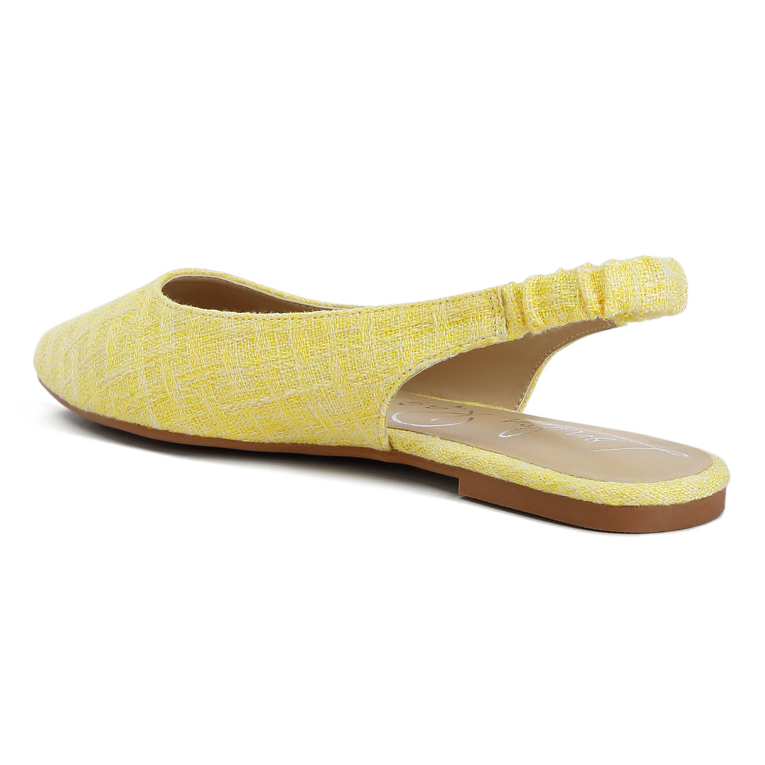 Slingback ballet flats#color_yellow