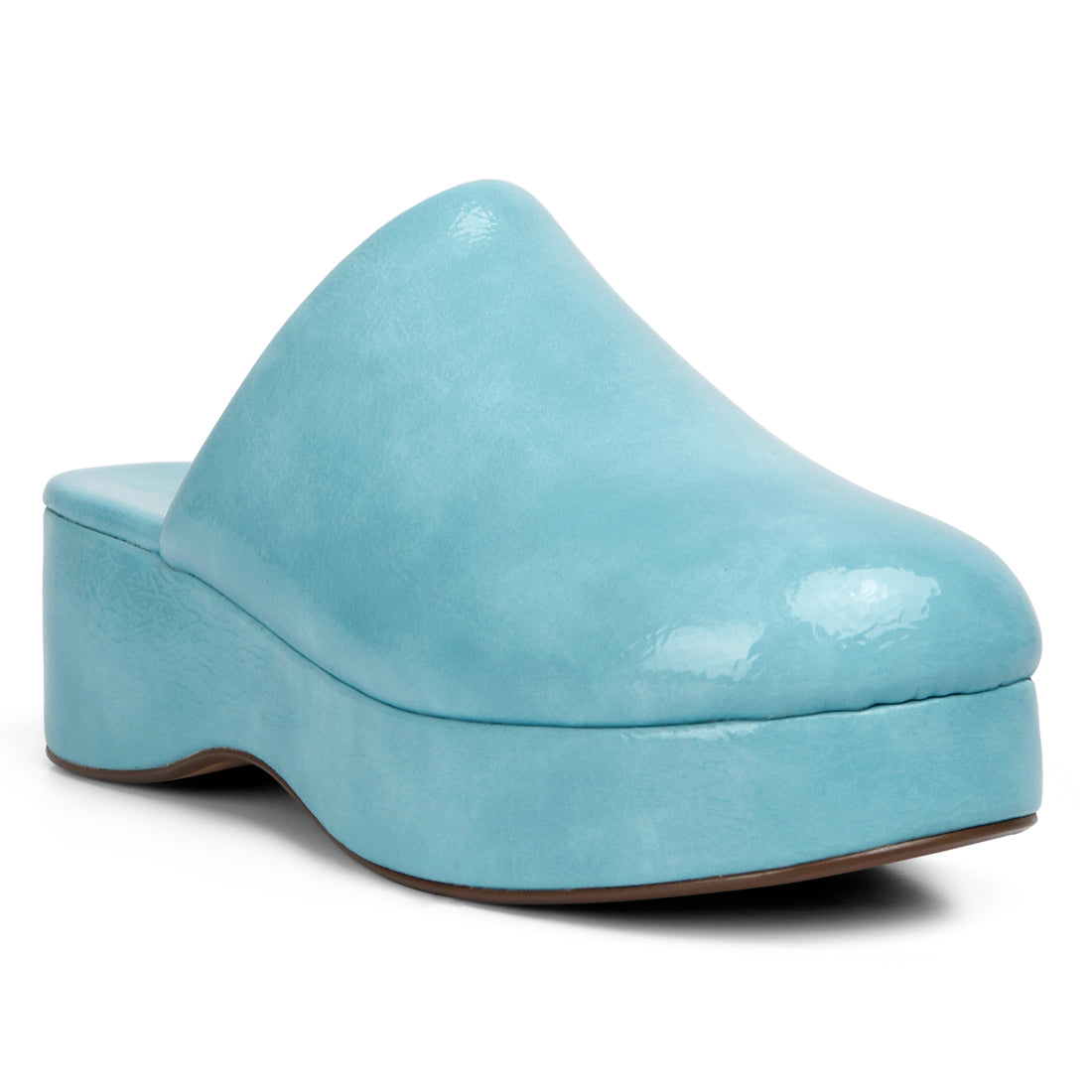 olori solid platform slip on mules#color_blue