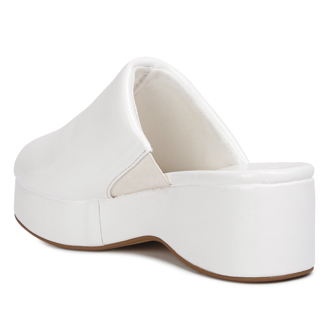 olori solid platform slip on mules#color_white
