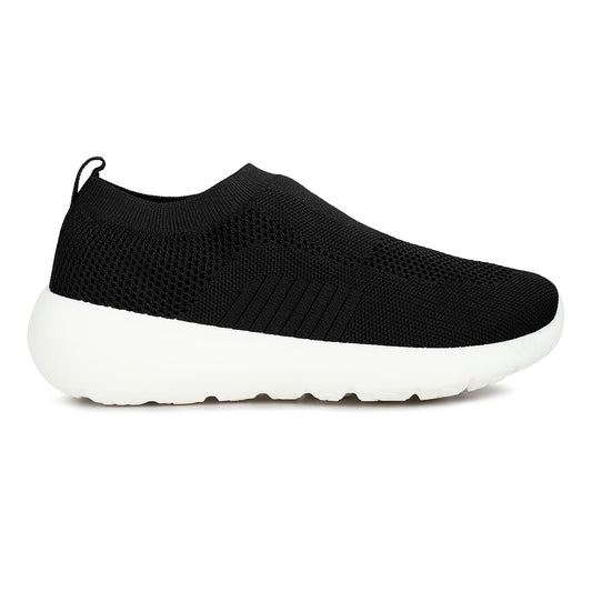 knitwear sporty shoes#color_black