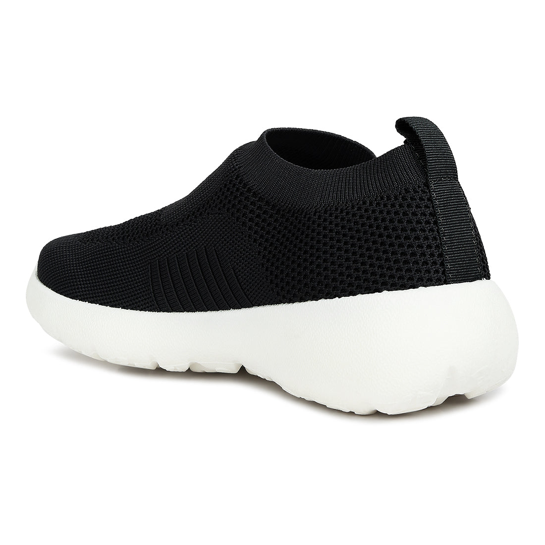 knitwear sporty shoes#color_black