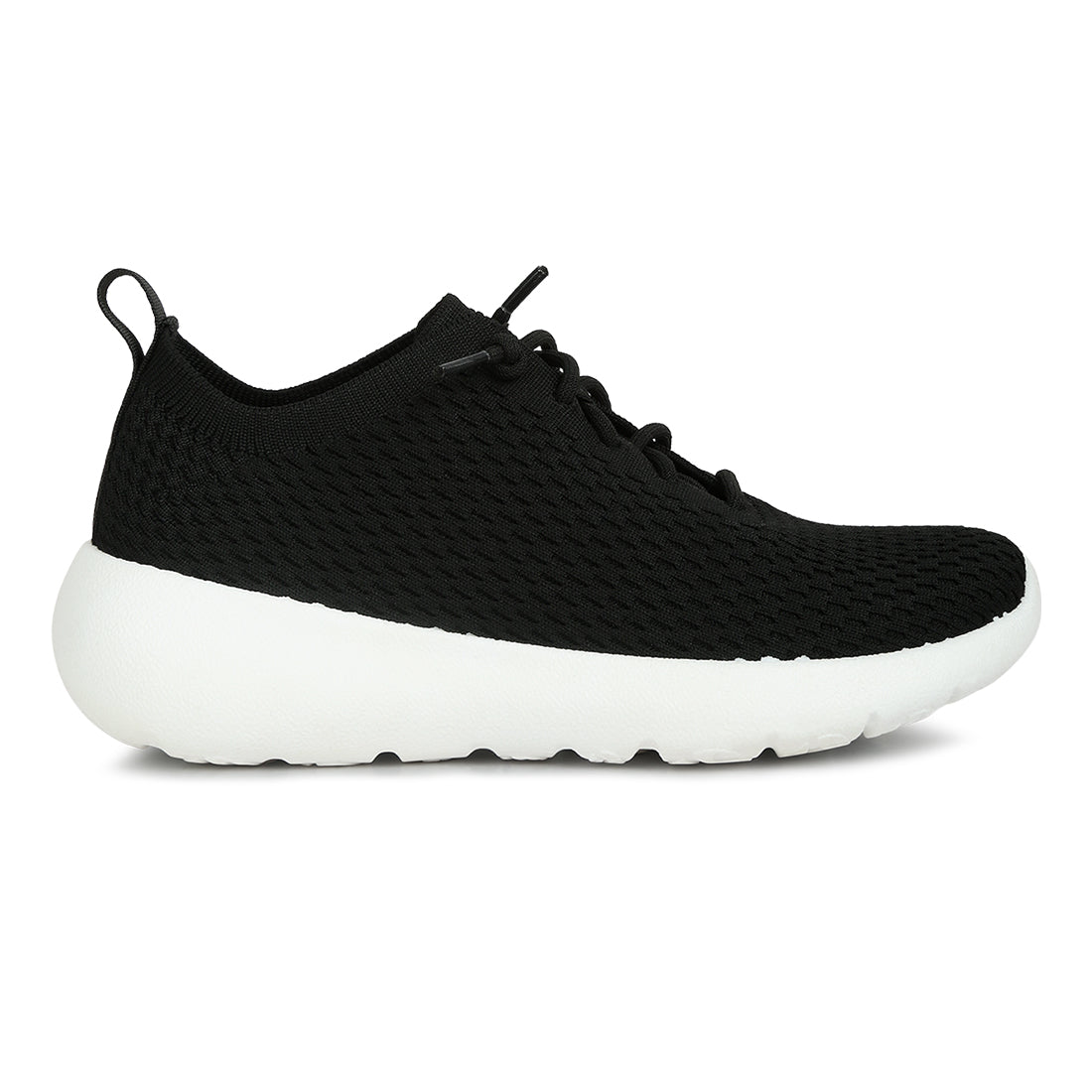 lace up sporty shoes#color_black