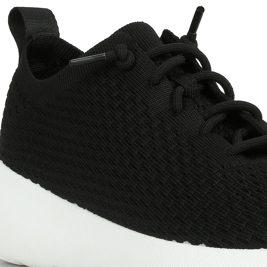 lace up sporty shoes#color_black