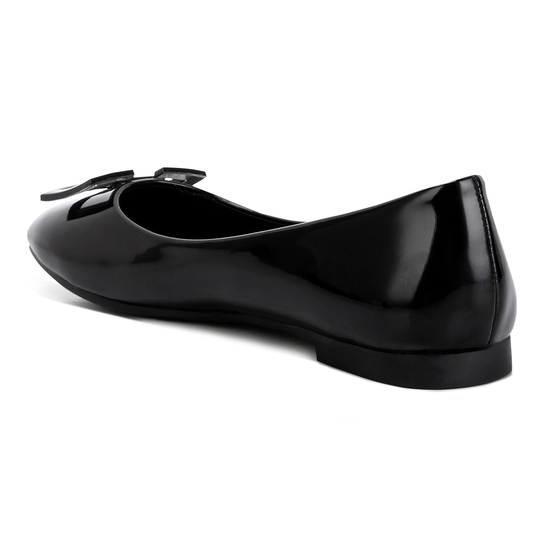 embellished flat ballerinas#color_black