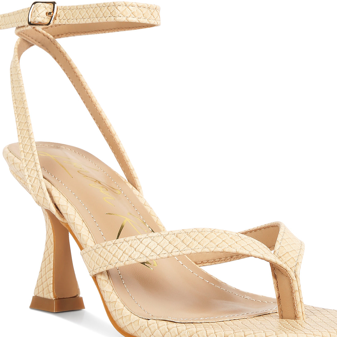 ankle strap thong sandals#color_beige