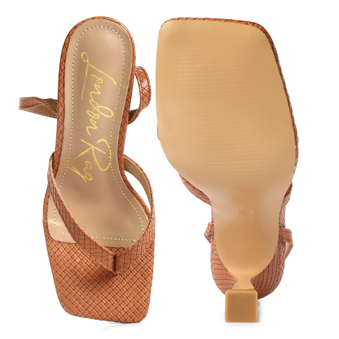 ankle strap thong sandals#color_tan