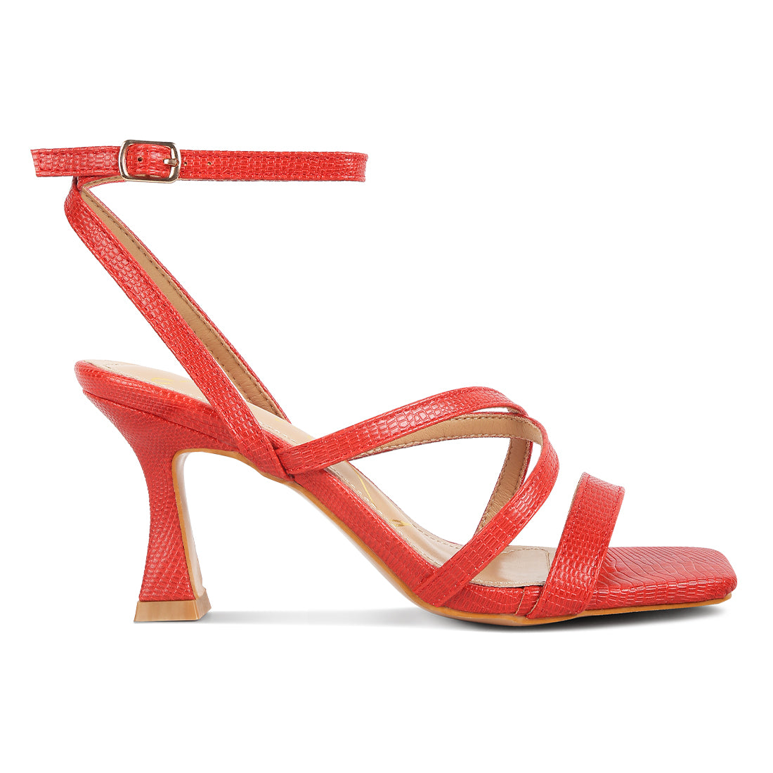 spool heel sandals#color_red
