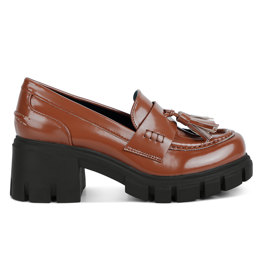 tassels detail chunky loafers#color_tan