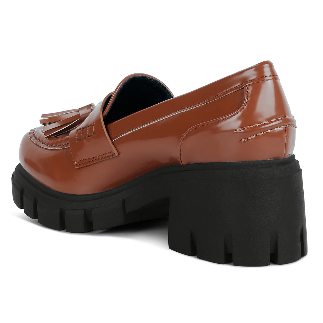 tassels detail chunky loafers#color_tan