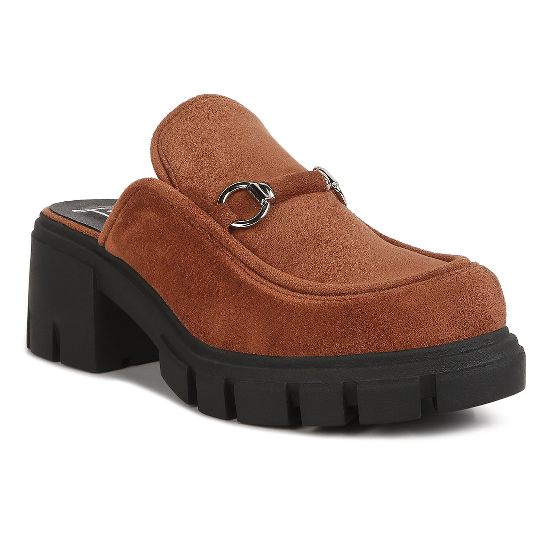 velvet slip on mule#color_tan