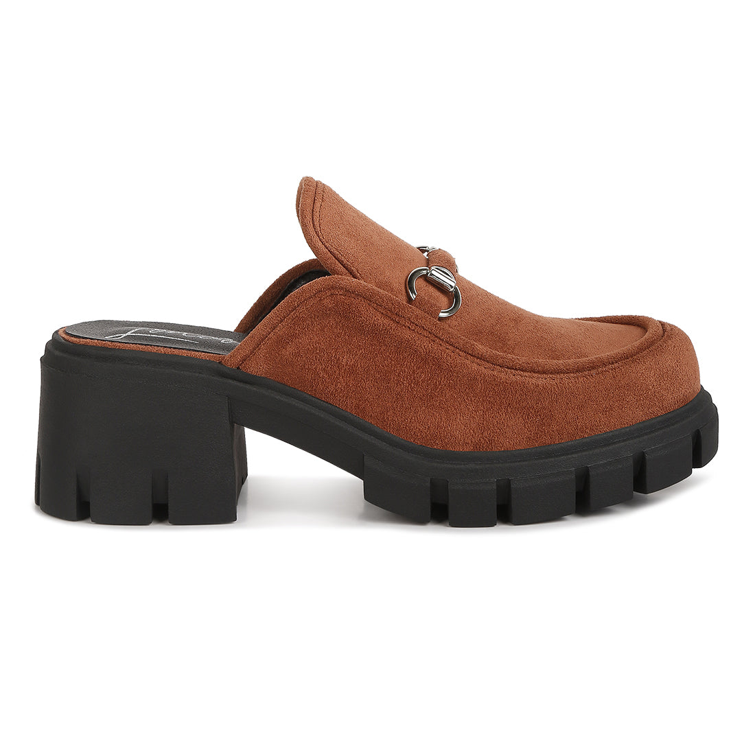 velvet slip on mule#color_tan