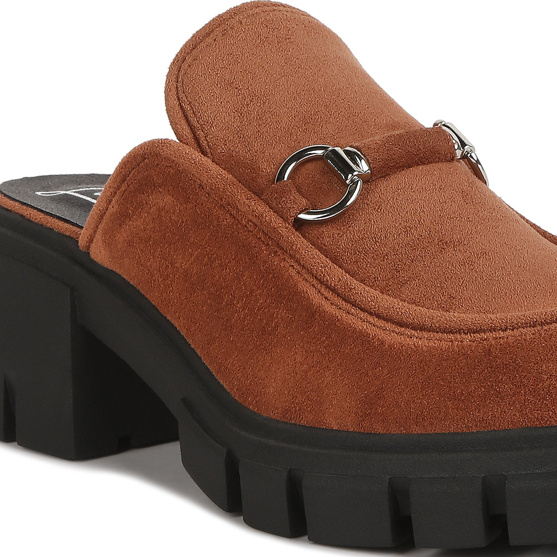 velvet slip on mule#color_tan