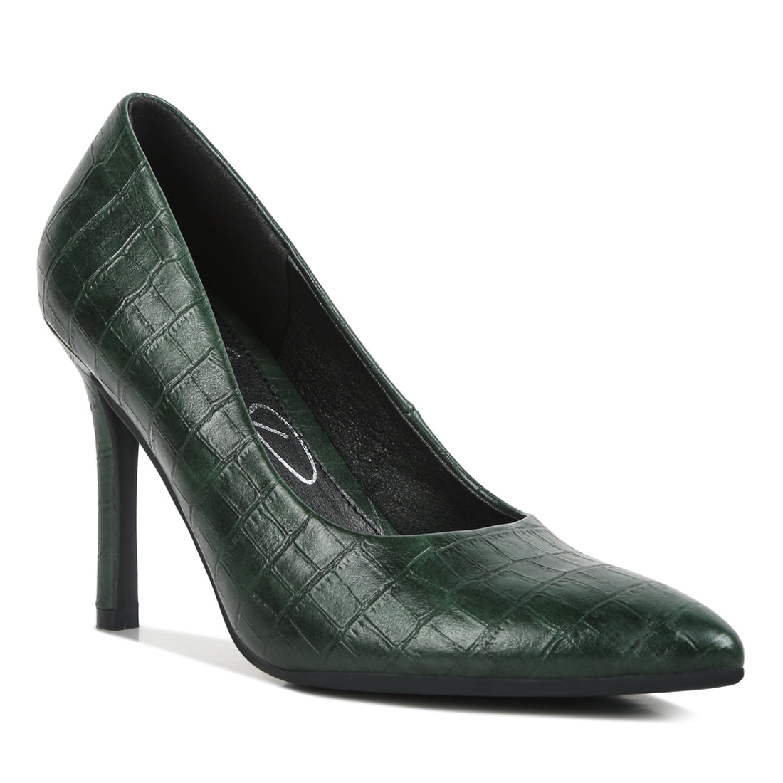 crock formal pumps#color_dark-green