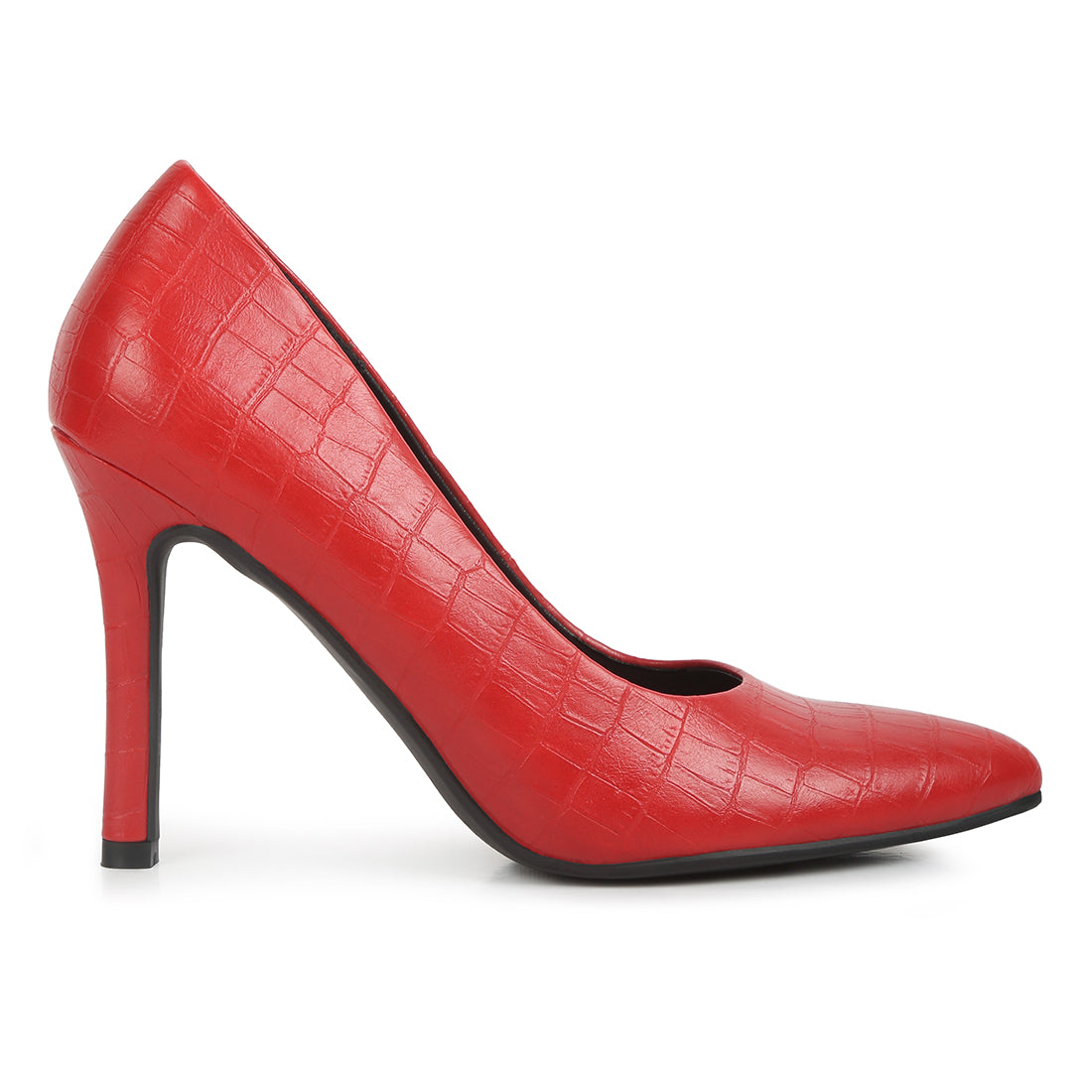 crock formal pumps#color_red