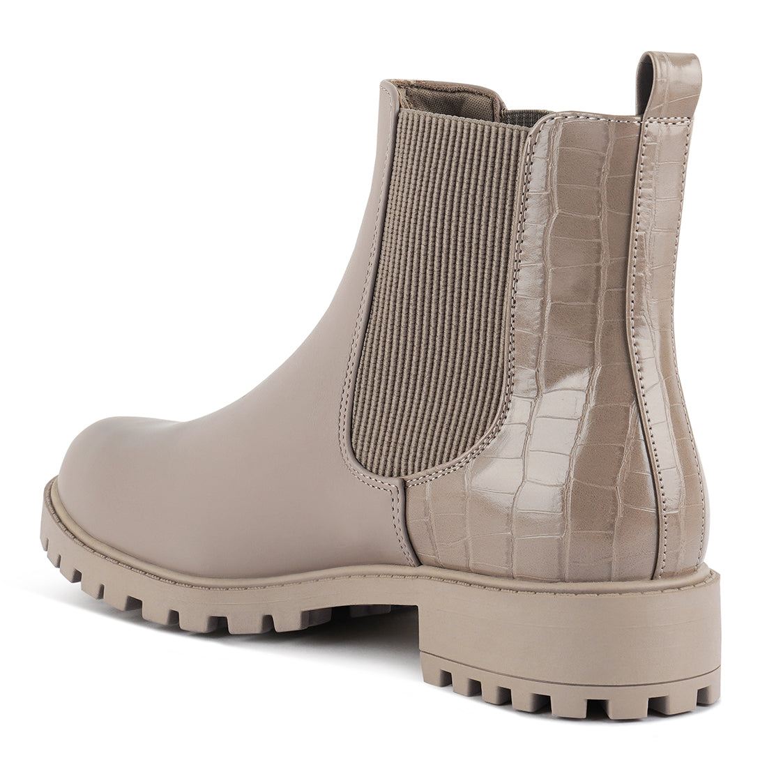 croc chelsea boots#color_sand