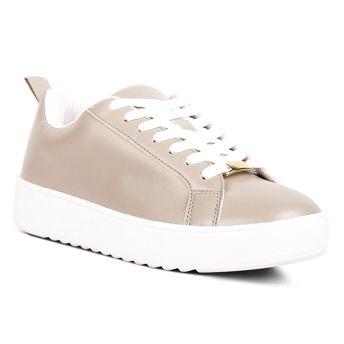 faux leather sneakers#color_taupe
