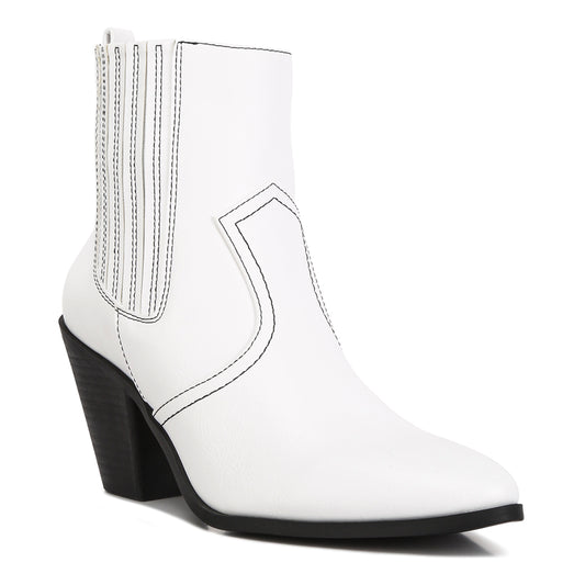 yale high ankle cowboy boots#color_white