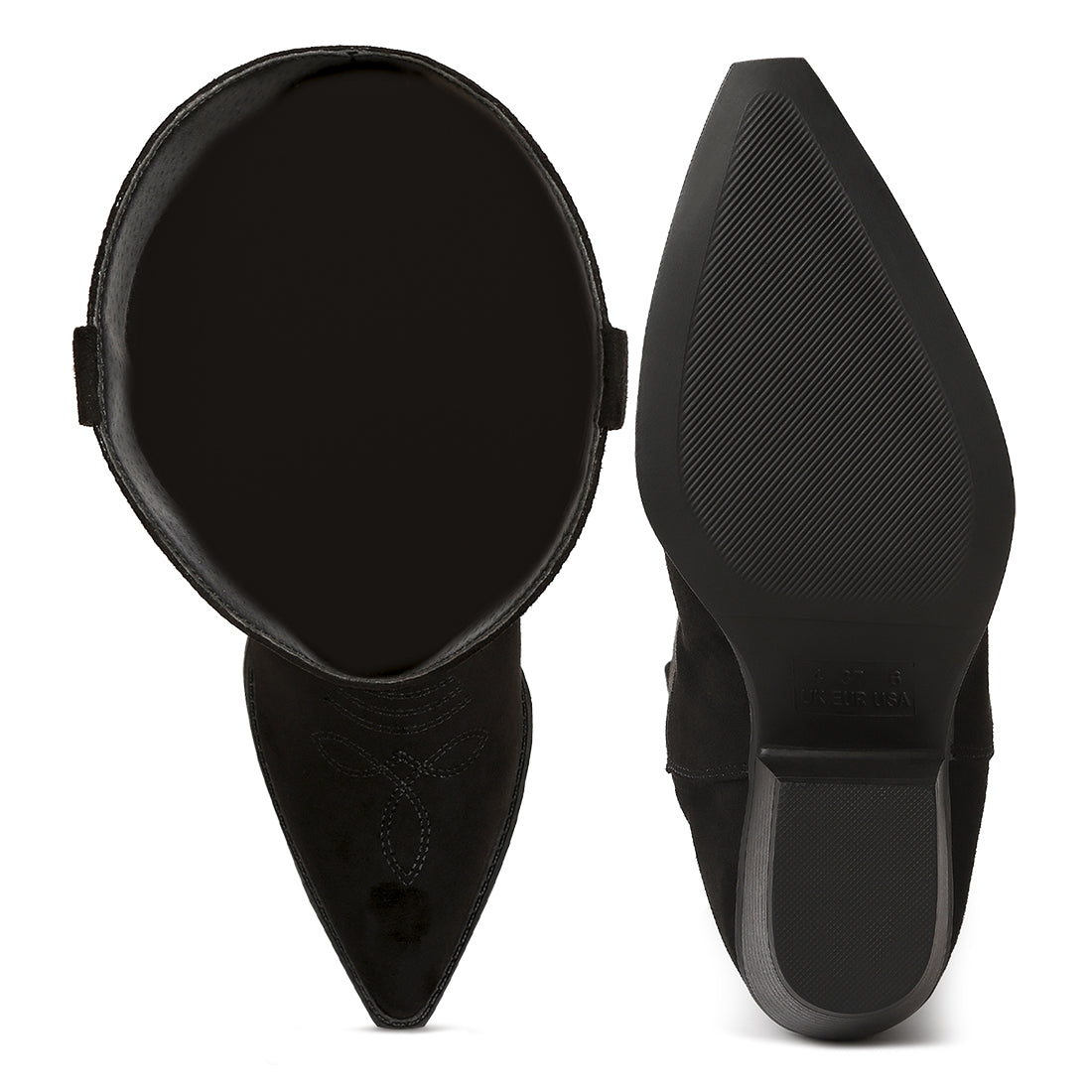 Ginni Embroidered Calf Boots#color_black