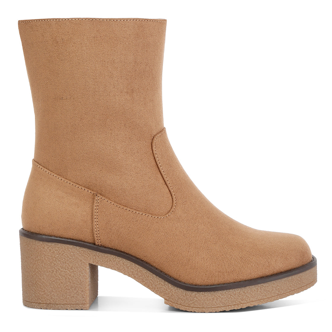 block heel micro suede boots#color_tan