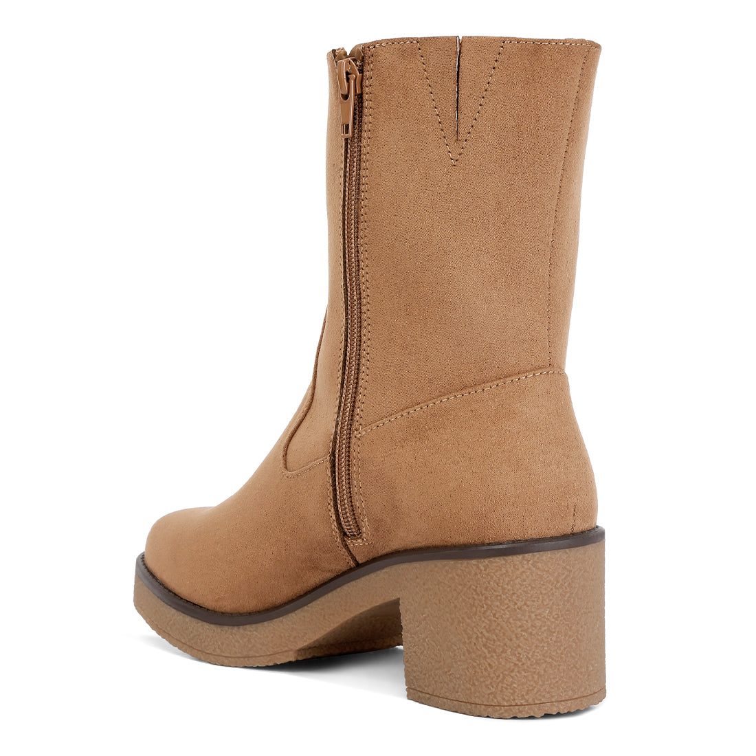 block heel micro suede boots#color_tan