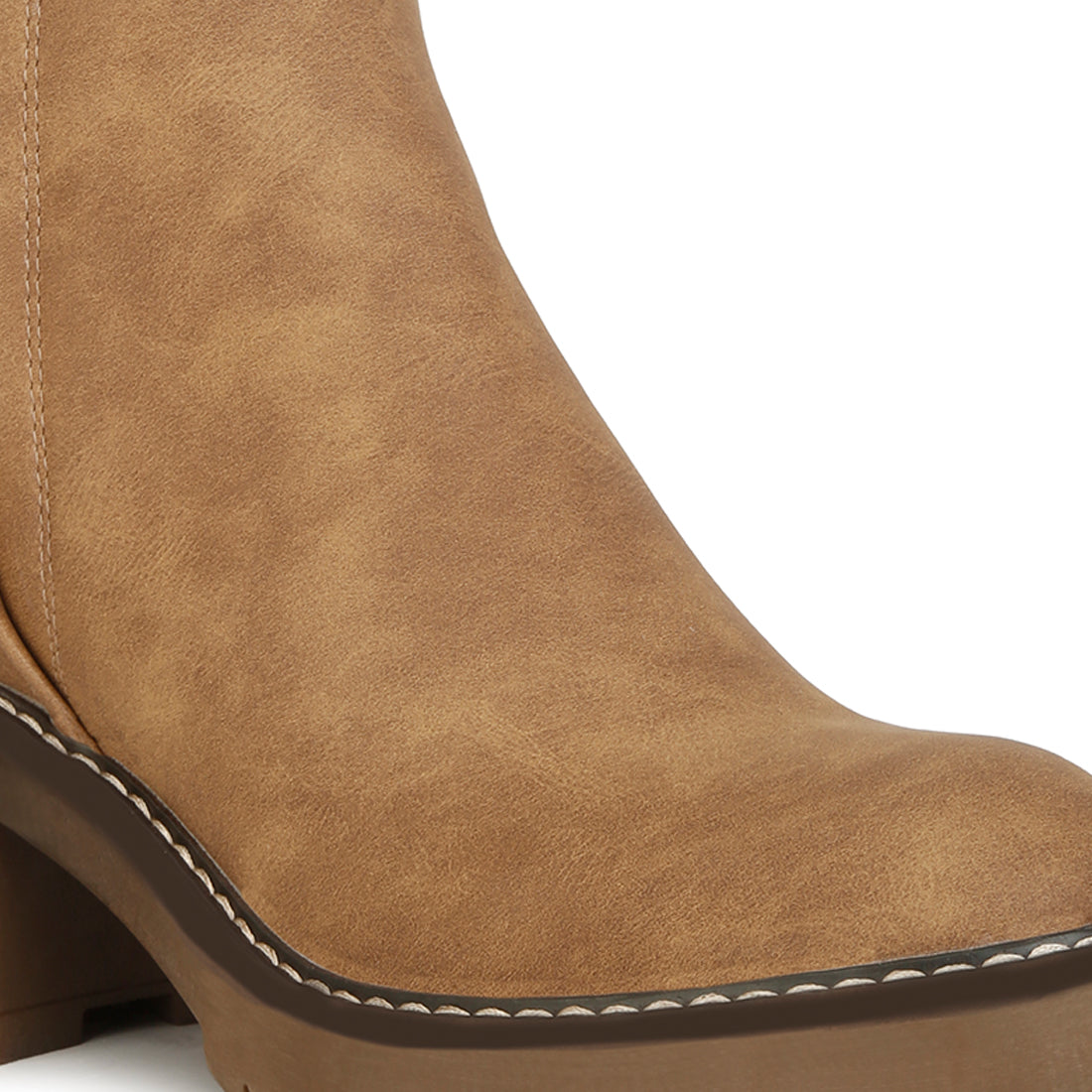 Chunky Heel Ankle Boots