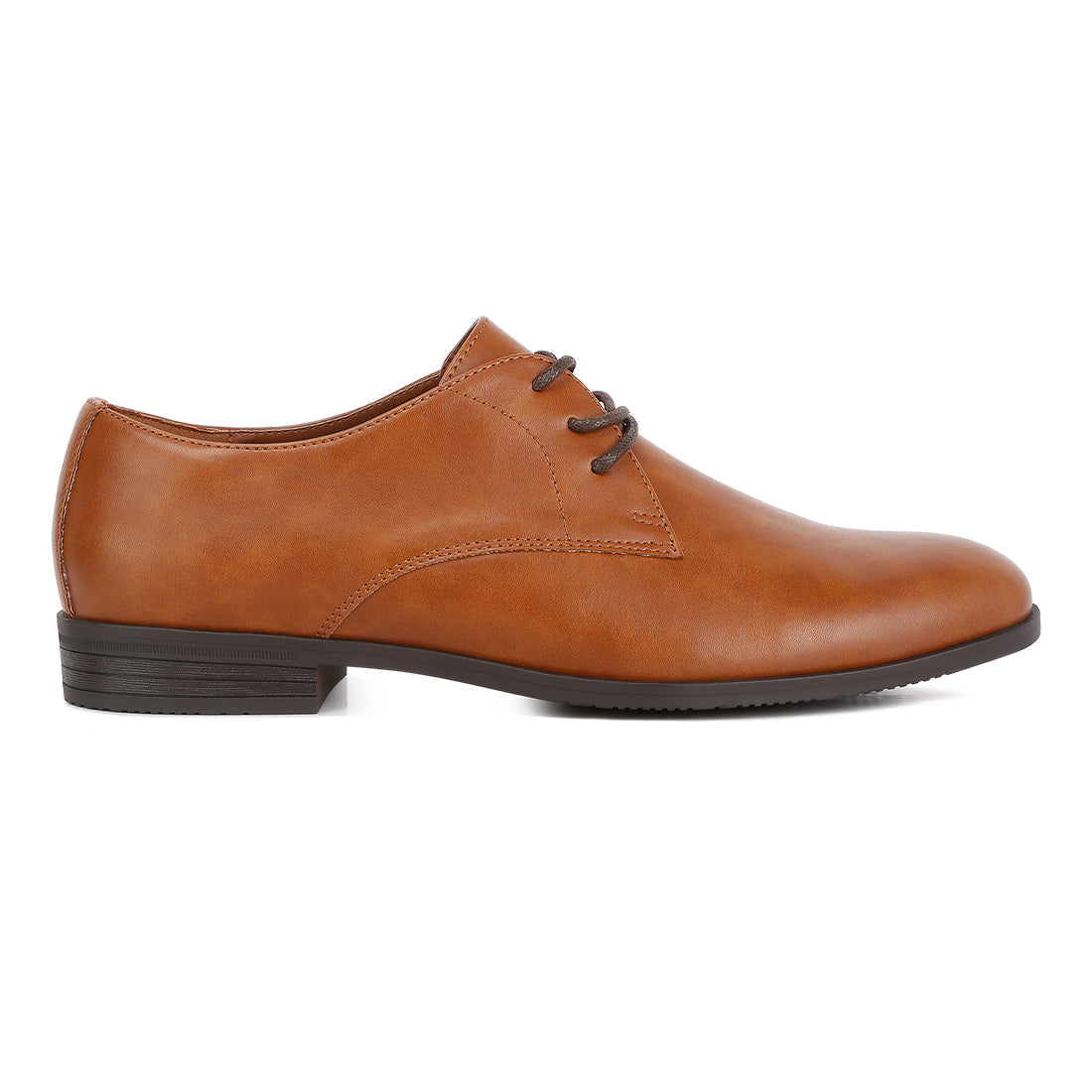 minimalist derby shoes#color_tan