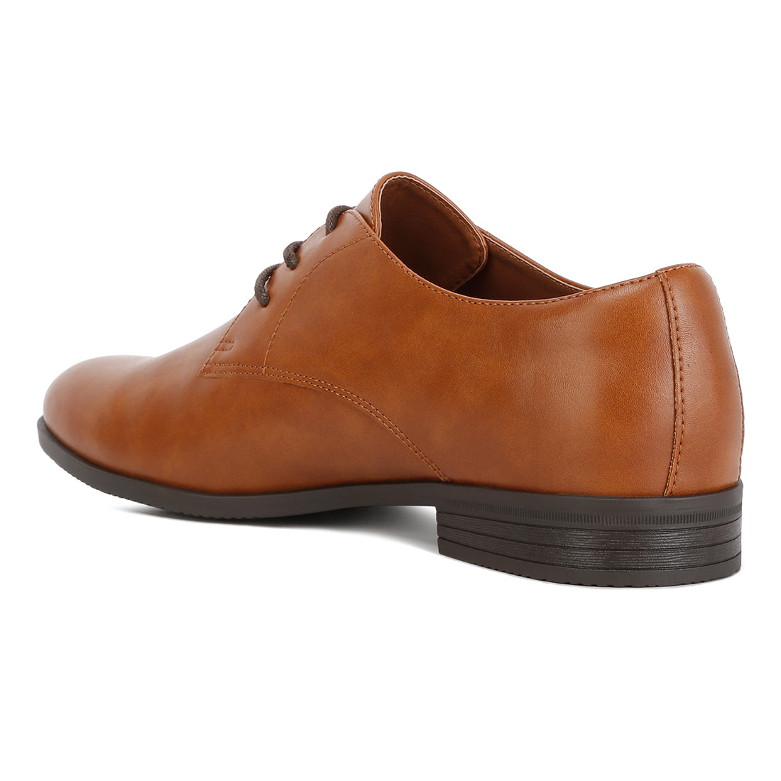 minimalist derby shoes#color_tan