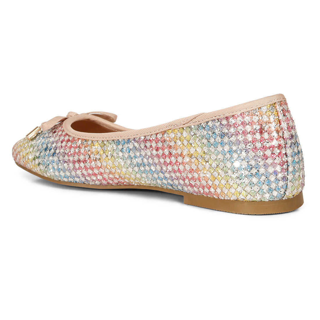harriet giltter flat ballerina#color_multi