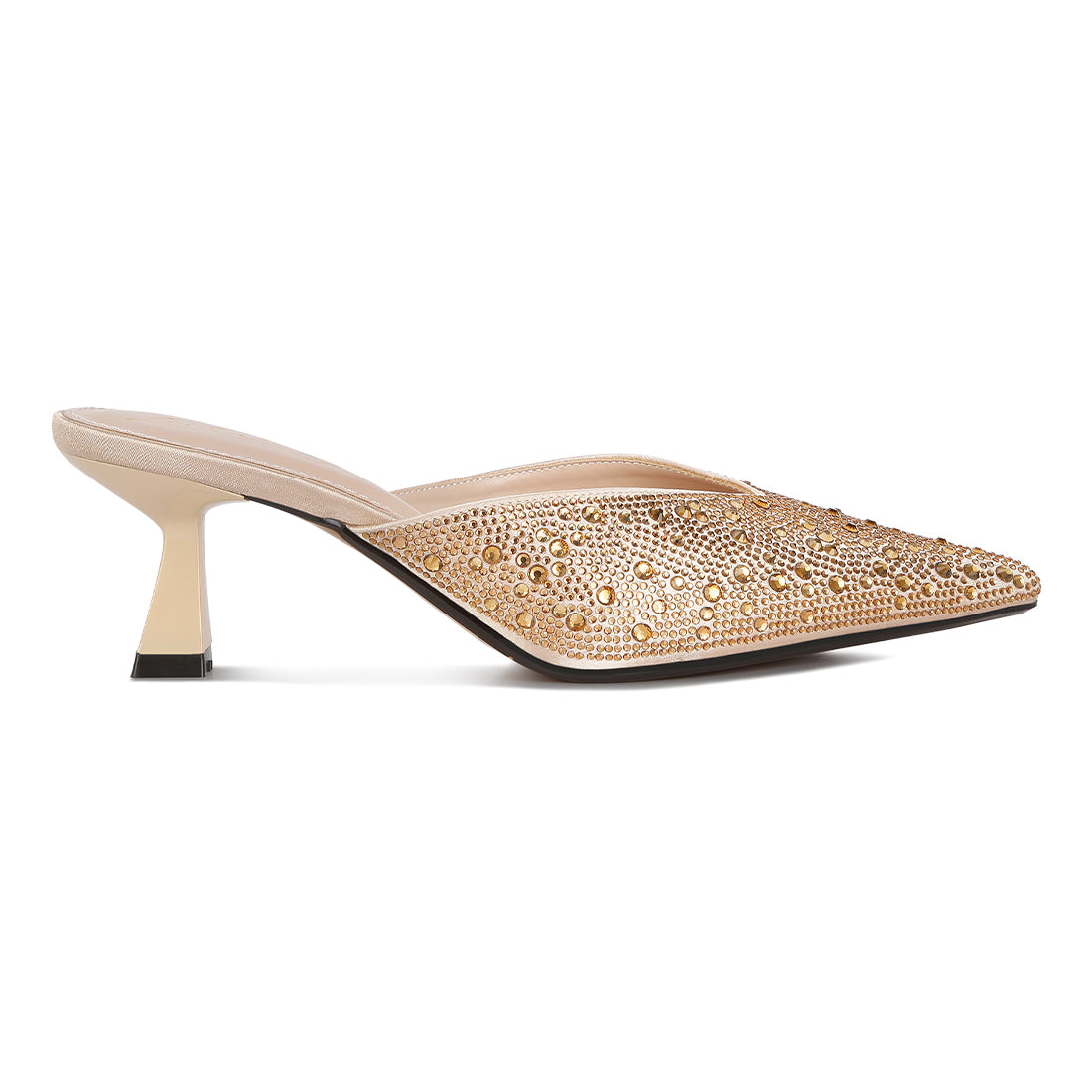 aldora rihnestones embellished mules#color_gold