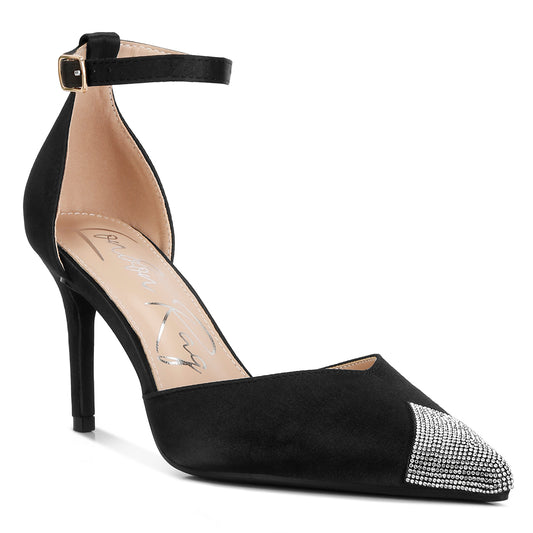 everalda toe cap embellished sandals#color_black