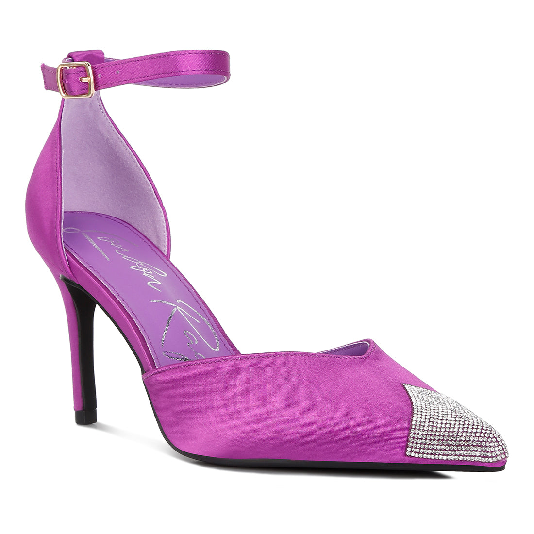everalda toe cap embellished sandals#color_purple