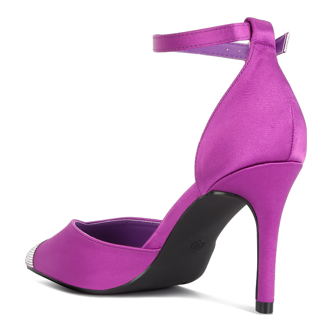 everalda toe cap embellished sandals#color_purple