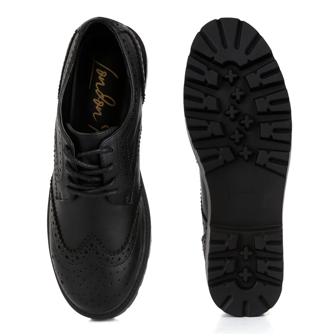 milou lug sole derby shoes#color_black